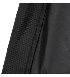 Housse de motocyclette noir 230x95x125 cm oxford 210D