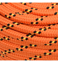 Corde de bateau Orange 18 mm 25 m Polypropylène