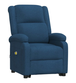 Fauteuil de massage Bleu Tissu