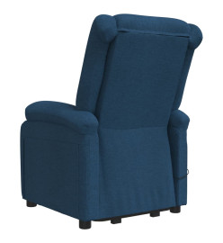 Fauteuil de massage Bleu Tissu