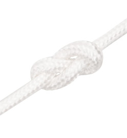 Corde de bateau Blanc complet 10 mm 250 m Polypropylène