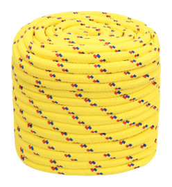 Corde de bateau Jaune 18 mm 50 m Polypropylène