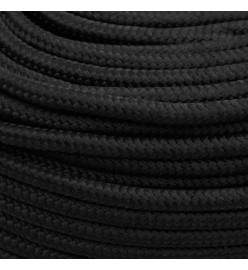 Corde de bateau Noir complet 6 mm 250 m polypropylène