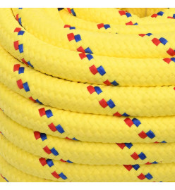 Corde de bateau Jaune 20 mm 100 m Polypropylène