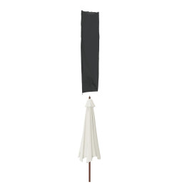 Housse de parapluie de jardin noir 240x57/57 cm oxford 420D