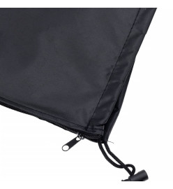 Housse de parapluie de jardin noir 240x57/57 cm oxford 420D