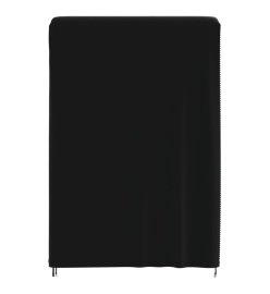 Housse de balançoire de jardin noir 220x125x170 cm oxford 420D