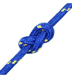 Corde de bateau Bleu 20 mm 50 m Polypropylène