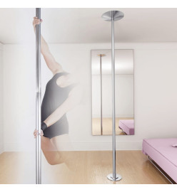 Barre Pole Dance Taille est extensible et réglable de 2,24 m à 2,75 m pour différentes hauteurs de plafond