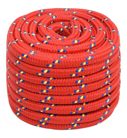 Corde de bateau Rouge 20 mm 50 m Polypropylène