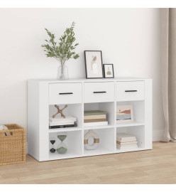 Buffet Blanc 100x30x59,5 cm Bois d'ingénierie