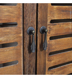 Armoire de salle de bain Albuquerque Bois Marron 46x24x117,5 cm