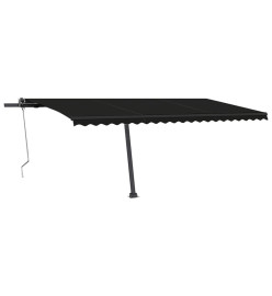 Auvent automatique sur pied 500x350 cm Anthracite