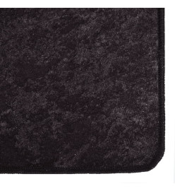 Tapis lavable anthracite 400x300 cm antidérapant