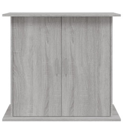 Support pour aquarium sonoma gris 81x36x73 cm bois d'ingénierie