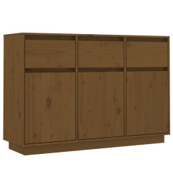Buffet Marron miel 110x34x75 cm Bois massif de pin