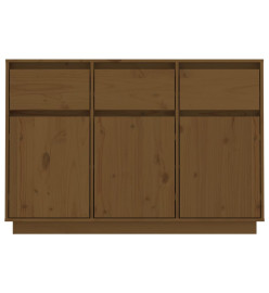 Buffet Marron miel 110x34x75 cm Bois massif de pin
