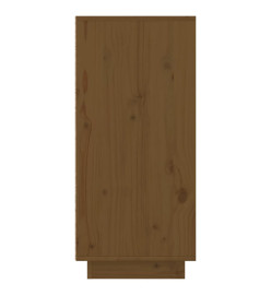 Buffet Marron miel 110x34x75 cm Bois massif de pin