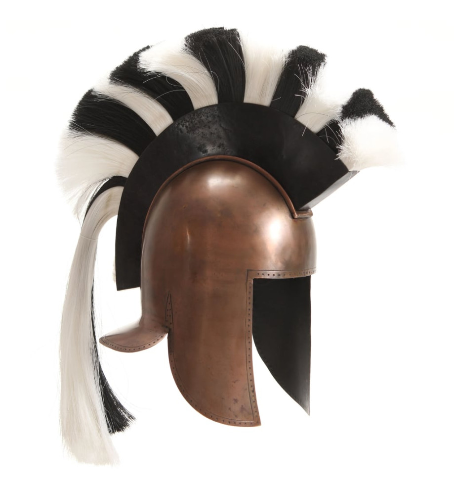 Casque de guerrier grec antique pour GN Cuivre Acier