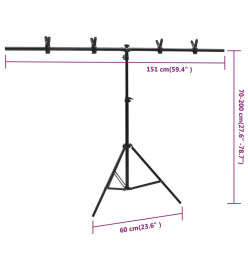 Kit de studio photo avec éclairage écran de fond et réflecteur