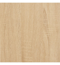 Armoire d'angle Chêne sonoma 33x33x164,5 cm Aggloméré
