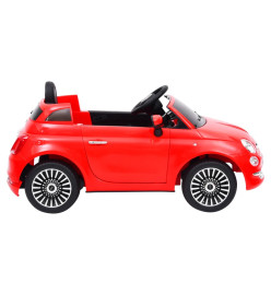 Voiture électrique pour enfants Fiat 500 Rouge