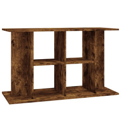 Support pour aquarium chêne fumé 100x40x60 cm bois d'ingénierie