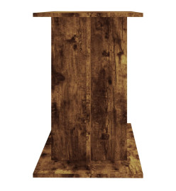 Support pour aquarium chêne fumé 100x40x60 cm bois d'ingénierie