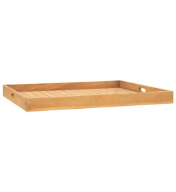 Plateau de service 80x80 cm Bois de teck massif