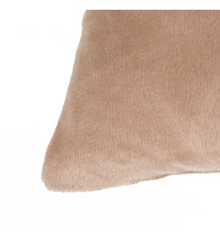 Housses de coussin 4 pcs Tissu 40x40 cm Beige