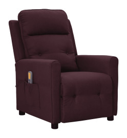 Fauteuil de massage Violet Tissu