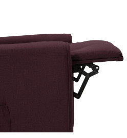 Fauteuil de massage Violet Tissu