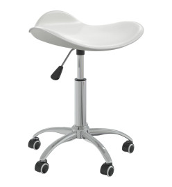 Chaise de bureau Blanc Similicuir