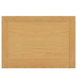Armoire 45x32x85 cm Bois de chêne massif