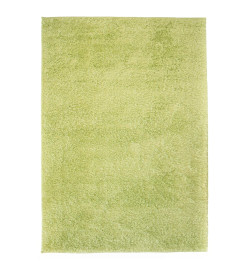 Tapis à poils longs 80 x 150 cm Vert