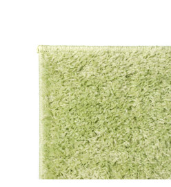 Tapis à poils longs 80 x 150 cm Vert