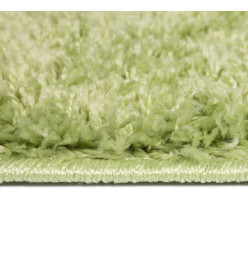 Tapis à poils longs 80 x 150 cm Vert