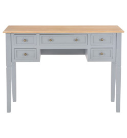 Bureau Gris 109,5 x 45 x 77,5 cm Bois