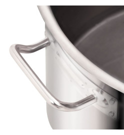 Ensemble de 2 casseroles à bouillon 44/24 L Inox