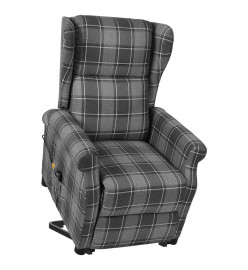 Fauteuil de massage Gris Tissu