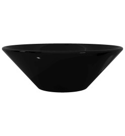 Vasque rond céramique Noir pour salle de bain