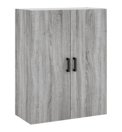 Armoire murale sonoma gris 69,5x34x90 cm