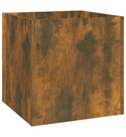 Ensemble de meubles de couloir Chêne fumé Bois d'ingénierie