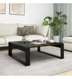 Table basse Noir 100x100x35 cm Aggloméré