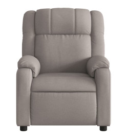 Fauteuil inclinable Taupe Tissu