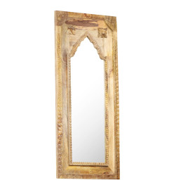 Miroir 50x3x110 cm Bois de manguier massif