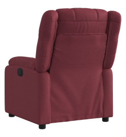 Fauteuil inclinable Rouge bordeaux Tissu