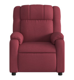 Fauteuil inclinable Rouge bordeaux Tissu