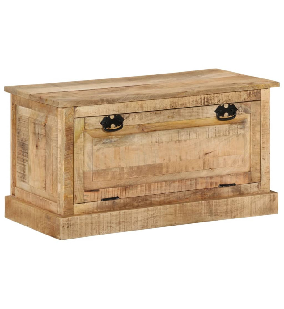 Banc de rangement de chaussures 85x40x45 cm Bois de manguier