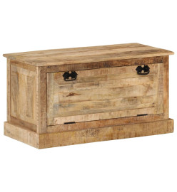 Banc de rangement de chaussures 85x40x45 cm Bois de manguier